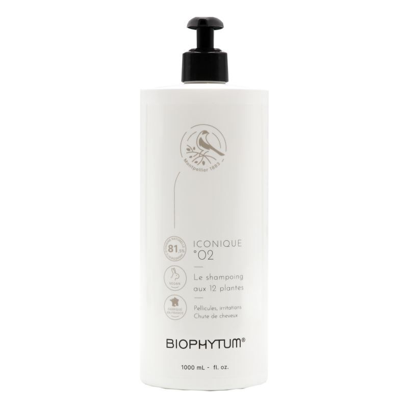 ICONIQUE 02 shampoing aux 12 plantes recharge