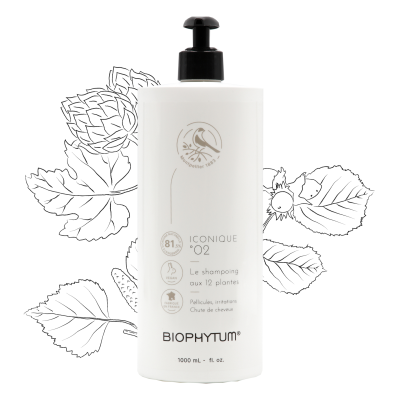 ICONIQUE 02 shampoing aux 12 plantes recharge
