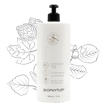 ICONIQUE 02 shampoing aux 12 plantes recharge