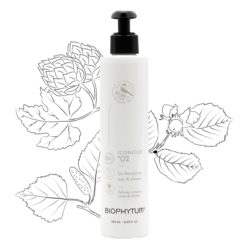 ICONIQUE 02 shampoing aux 12 plantes 250 ml